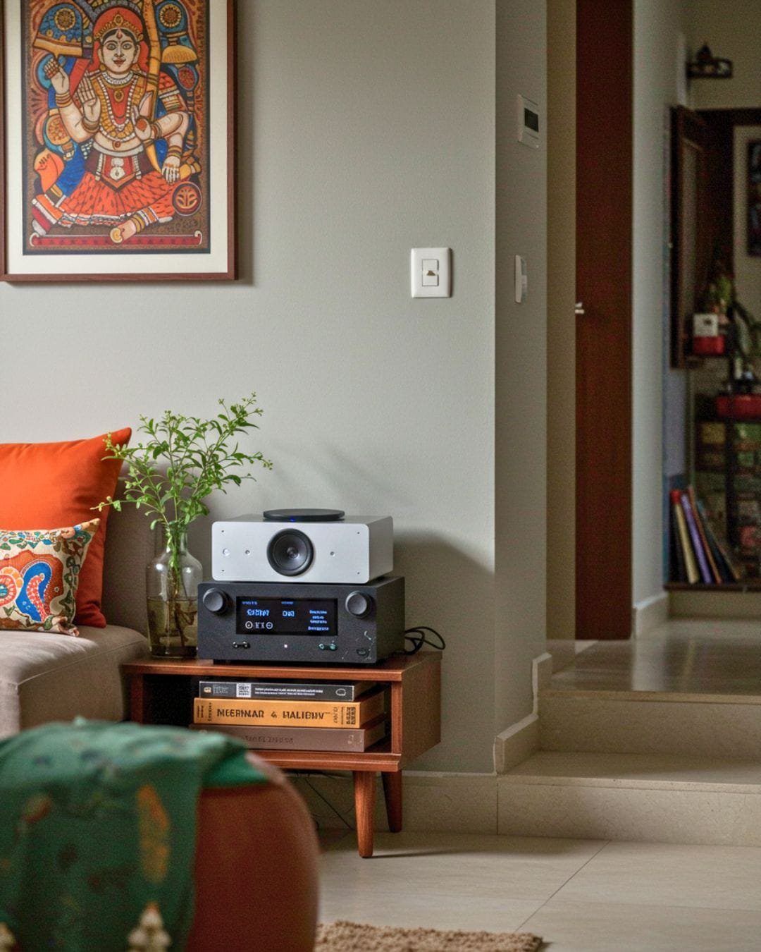 Smart Homes in India 2025 - Tech & Tradition in Harmony 5 Smart Home Entertainment System in Indian Home